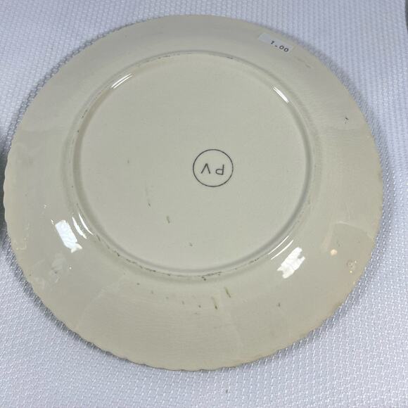5 Peasant Village Southern Potteries Underglaze Fruit Dinner Plates Italy - Picture 16 of 16